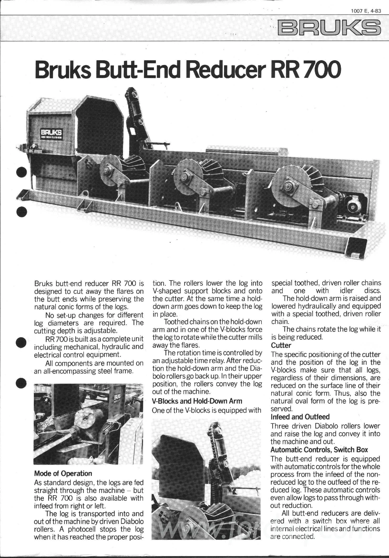 SIWERTELL BRUKS RR800 root reducer - Image 5