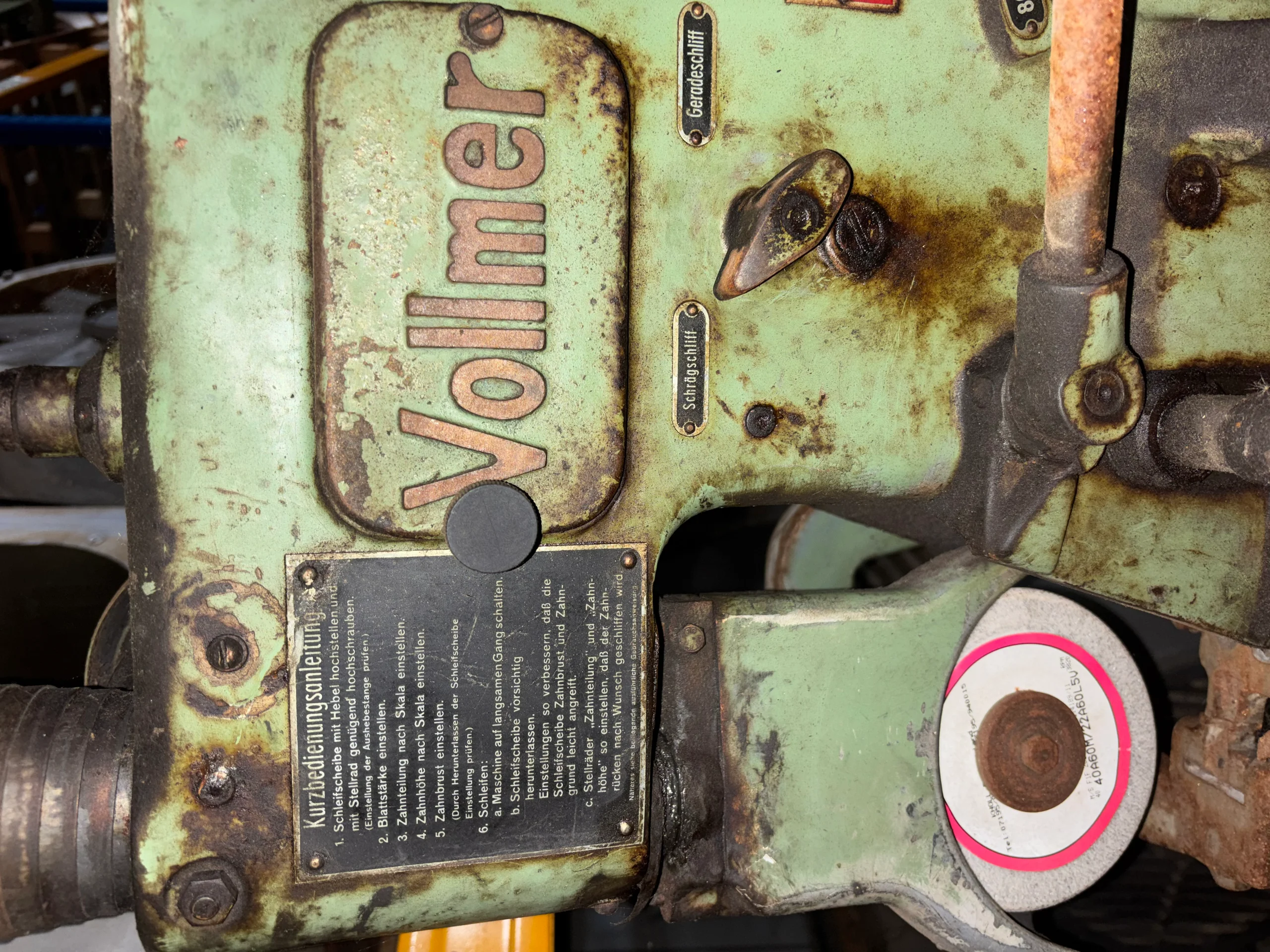 VOLLMER CANA/E sharpening machine - Image 16